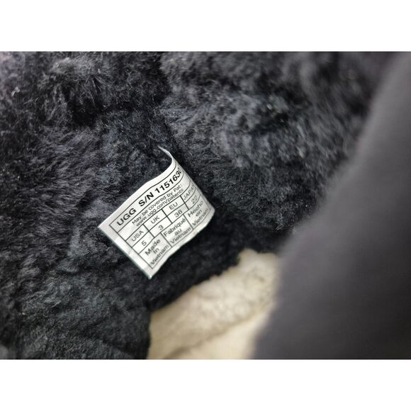 UGG Women's Black Classic Chillapeak Shine Boots Size 5 US 1151630 - Picture 6 of 7